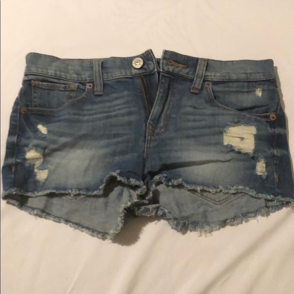 Express denim shorts